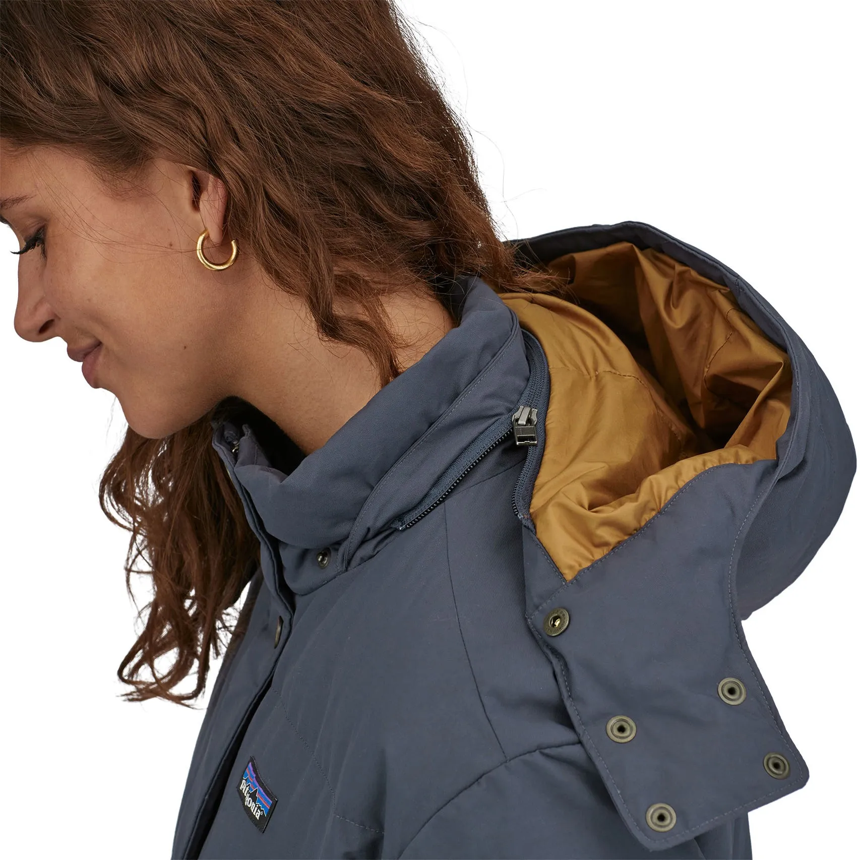 Patagonia Women's Downdrift Parka Jacket - Smolder Blue