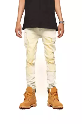 PHEELINGS CLEAR THE AIR SKINNY DENIM (LIGHT BLUE/SAND)