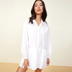 Poplin Easy Shirt Dress