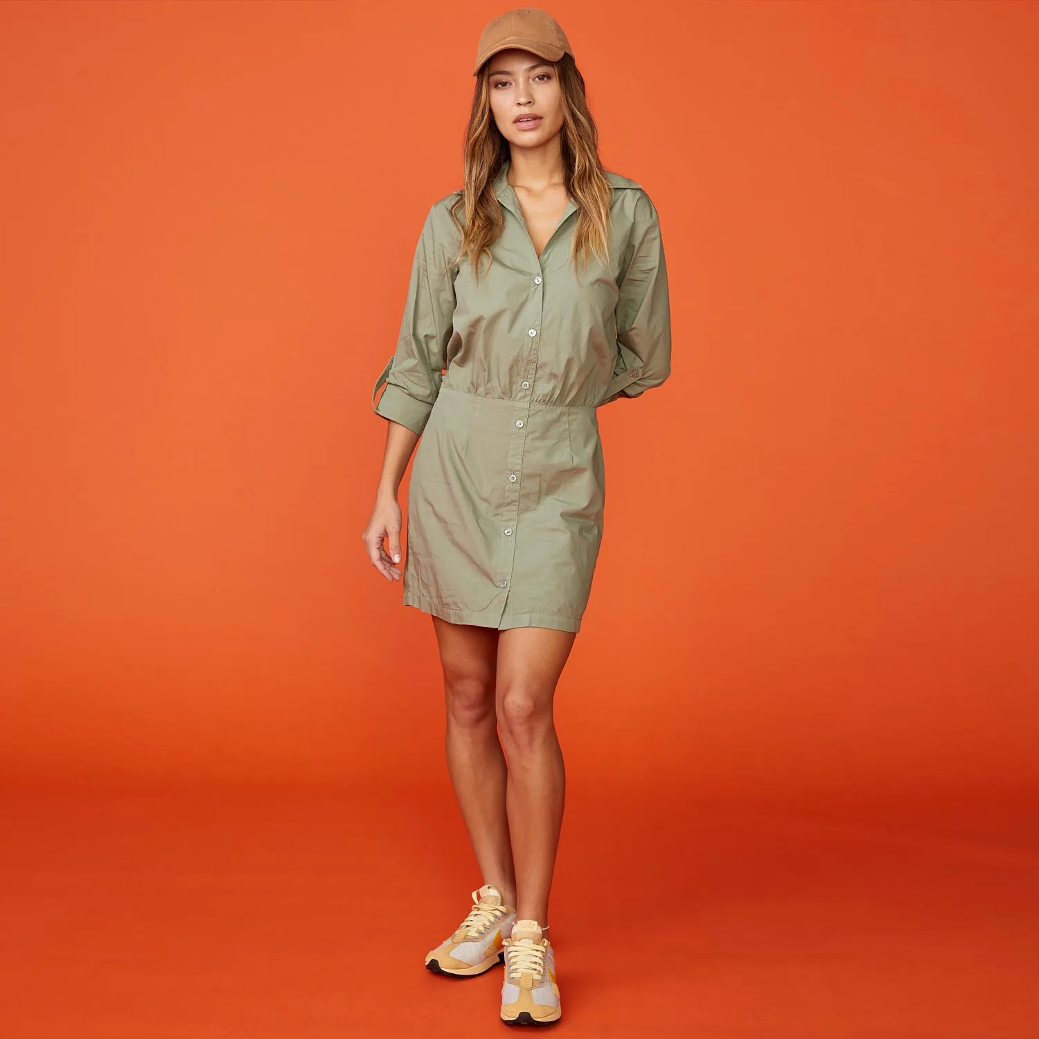 Poplin Shirt Dress