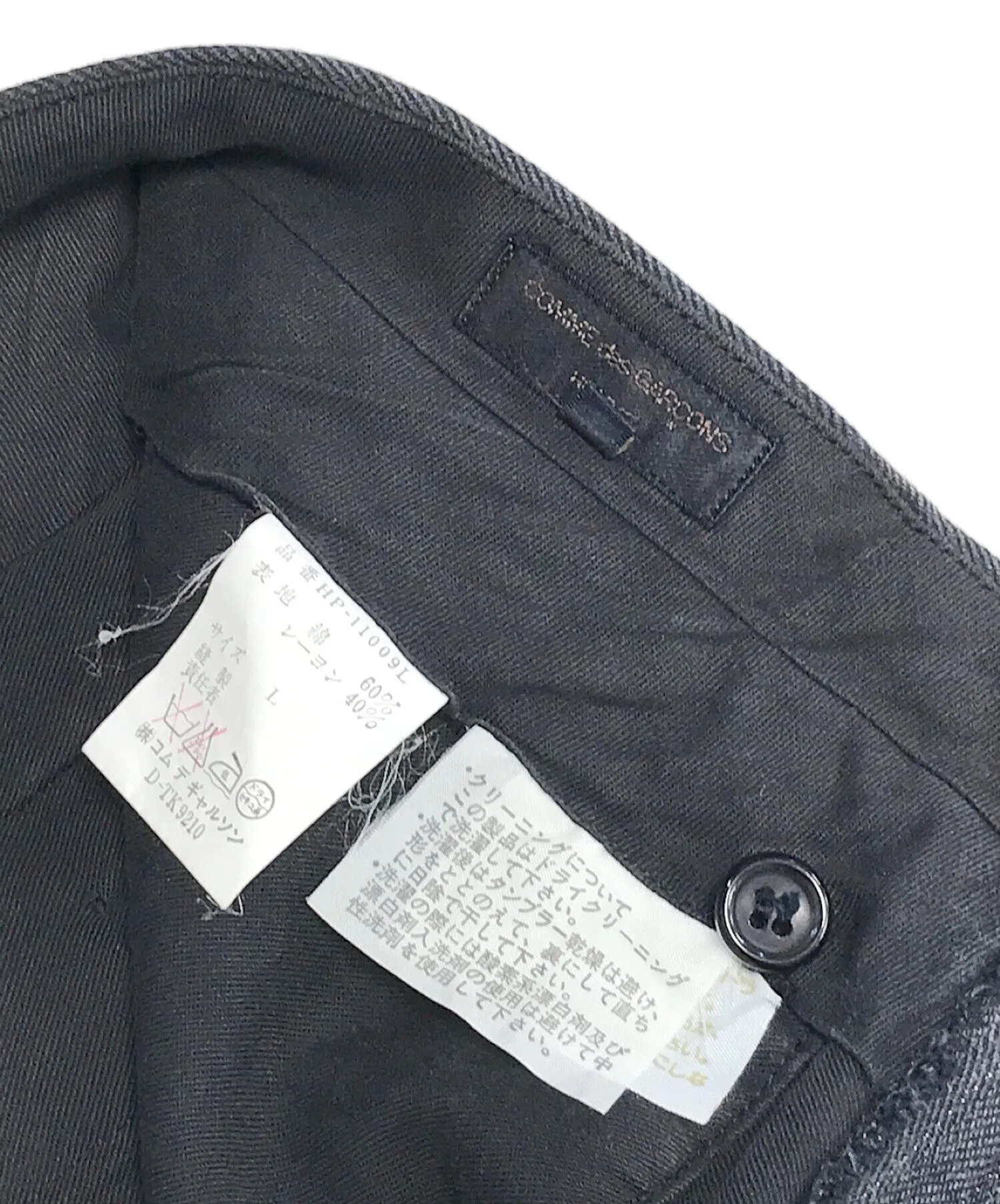 [Pre-owned] COMME des GARCONS HOMME [OLD] Tucked Wide Pants