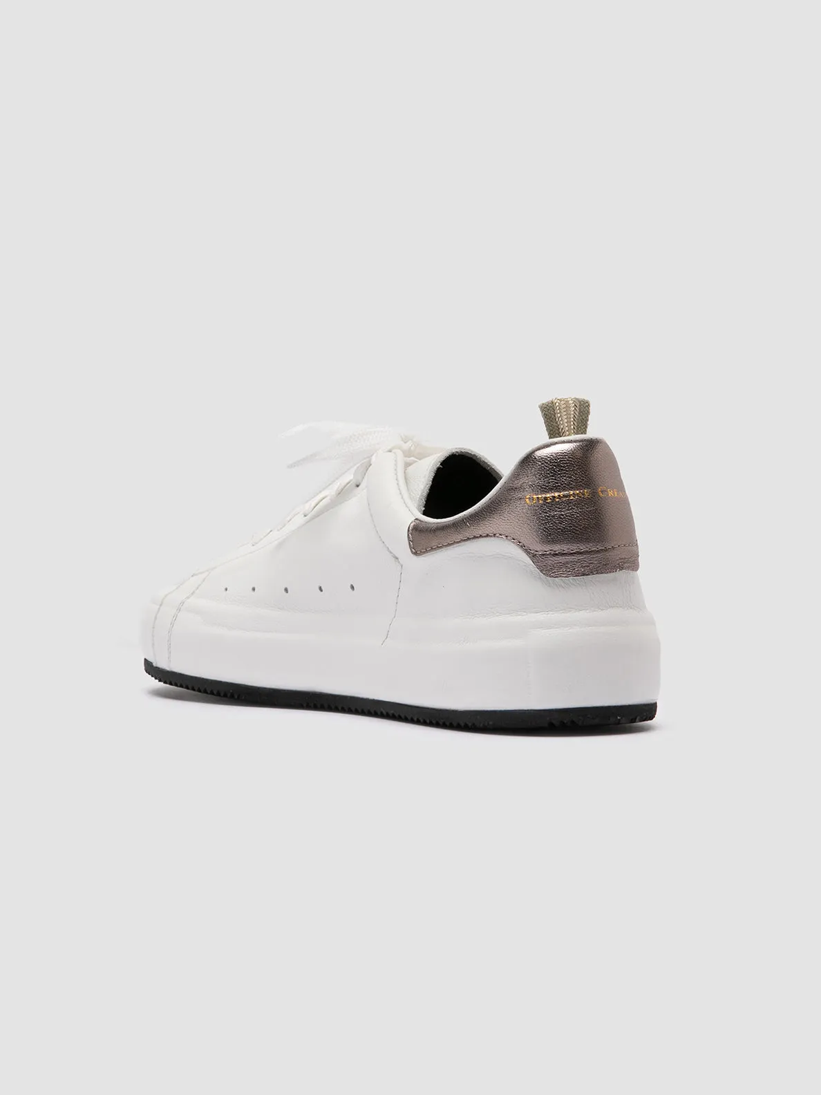 PRIMARY 101 - White Leather Sneakers