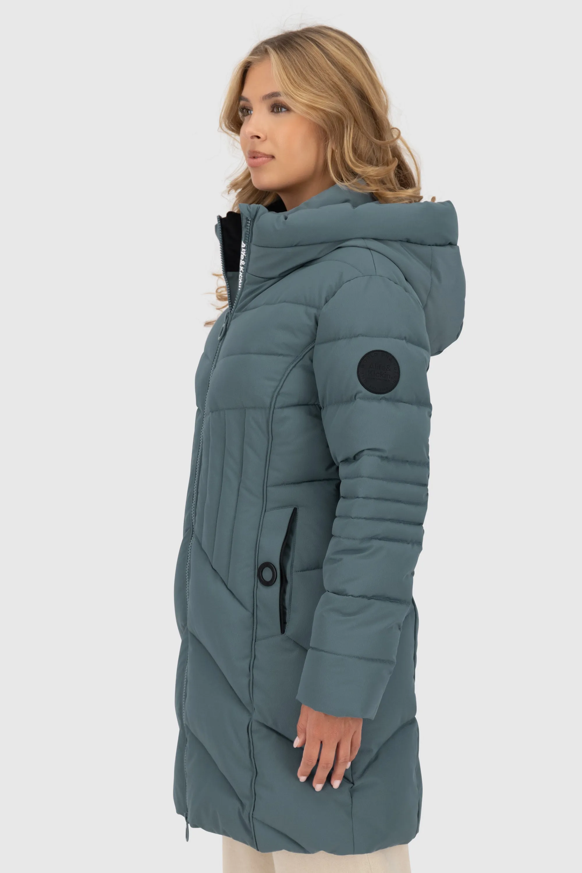 PriscillaAK A Puffer Parka Hellblau