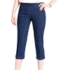 PULL ON CAPRIS W/FAUX POCKETS FRT REAL BACK