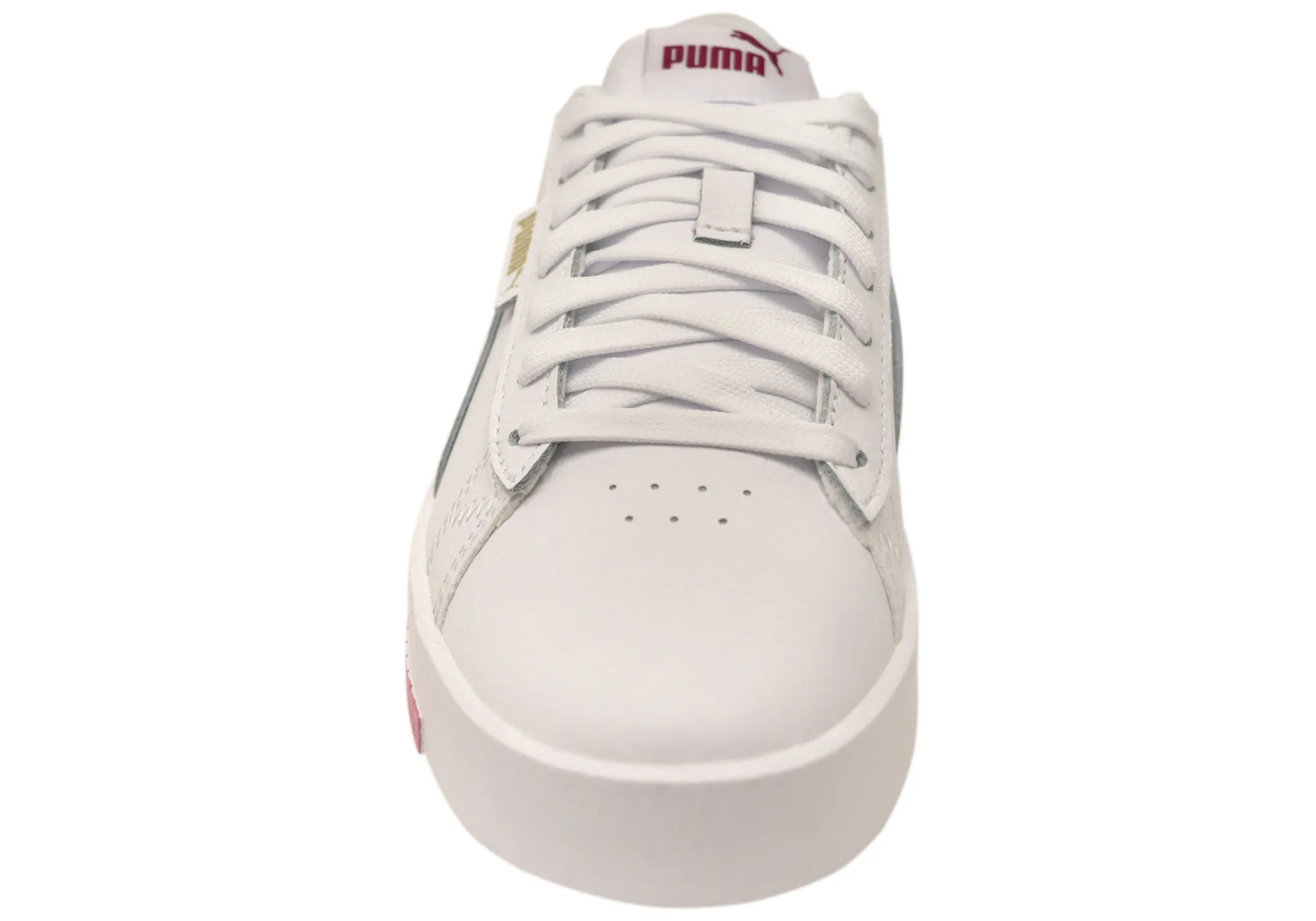 Puma Womens Jada Renew Comfortable Lace Up Sneakers