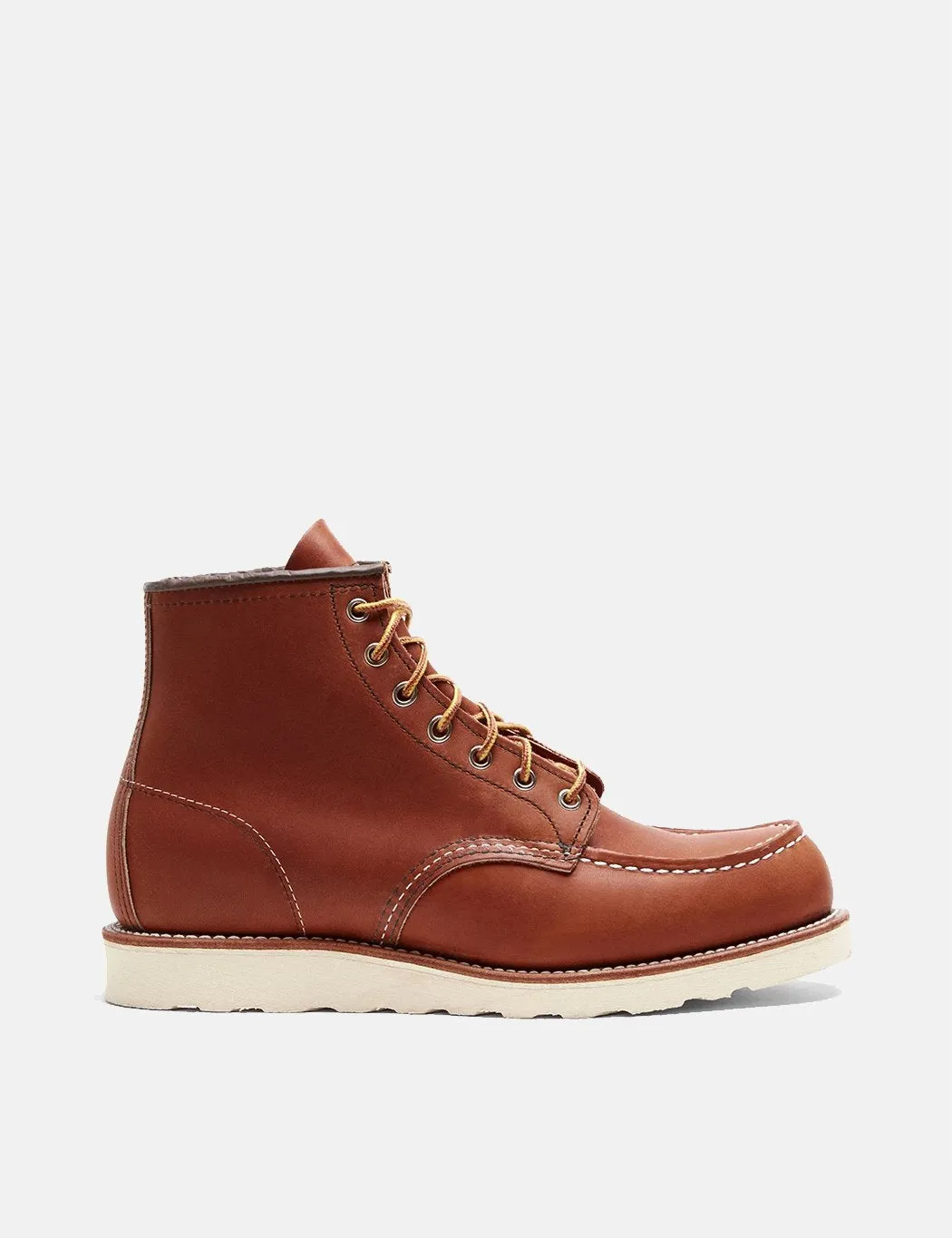 Red Wing Heritage Work 6 Moc Toe Boots (875) - Tan