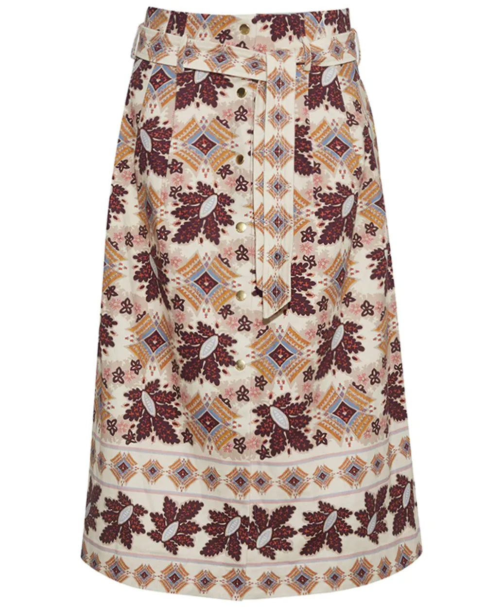 Retro Floral Oslo Skirt