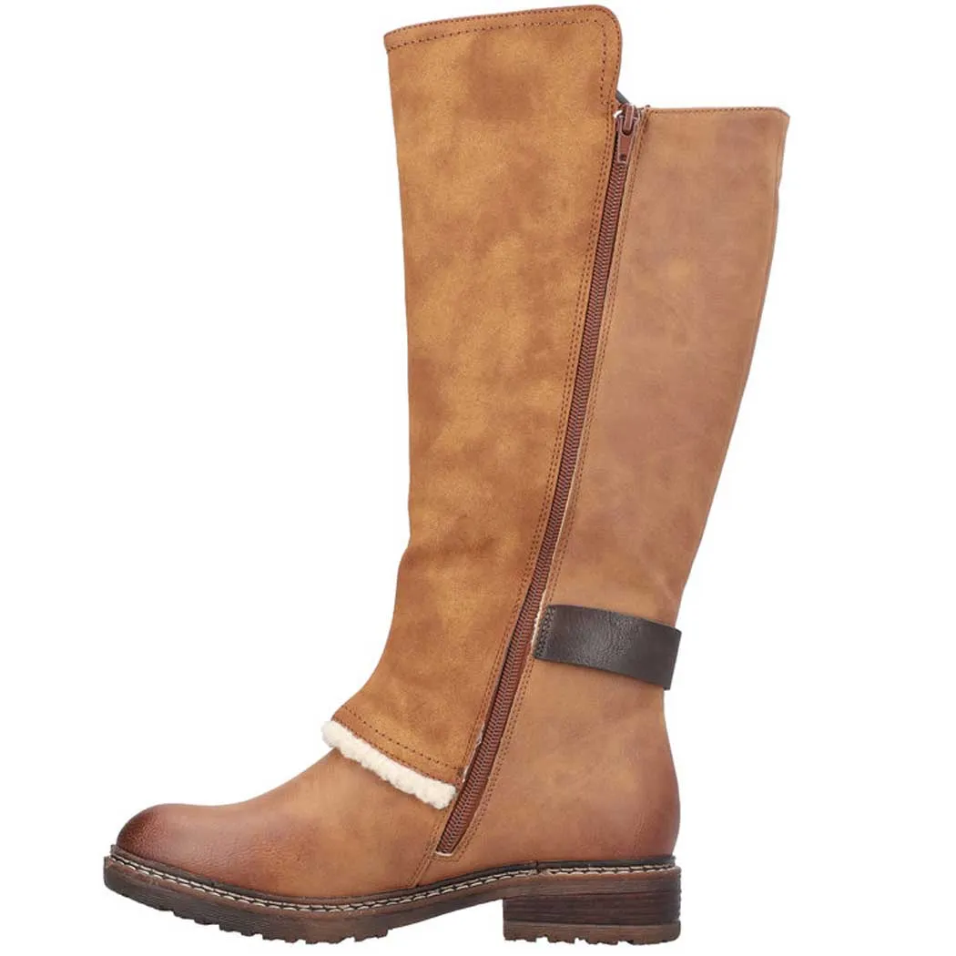 Rieker Dominika 62 Tall Boot Nuss 94762-22 (Women's)