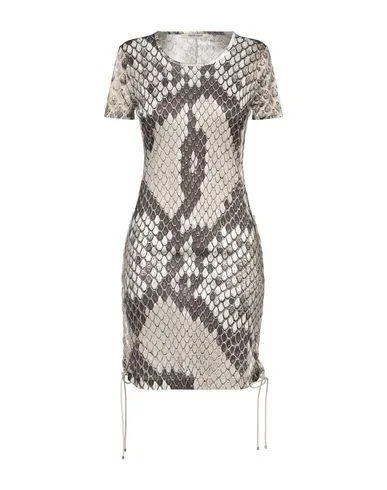 Roberto Cavalli Women Short dress Grey 14 UK