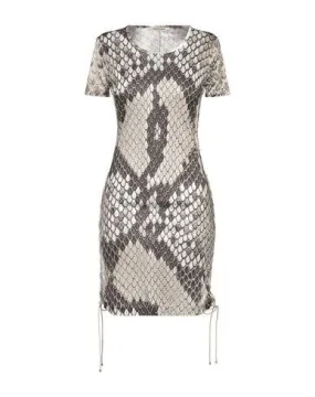 Roberto Cavalli Women Short dress Grey 14 UK