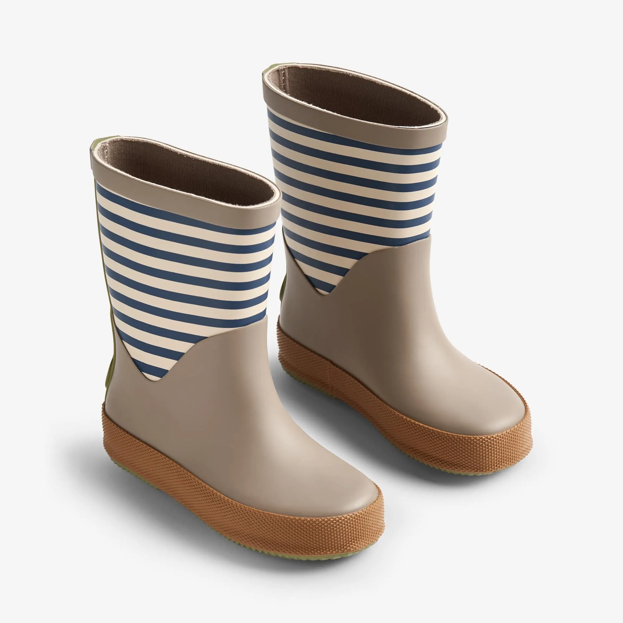 Rubber Boot Juno - blue stripe