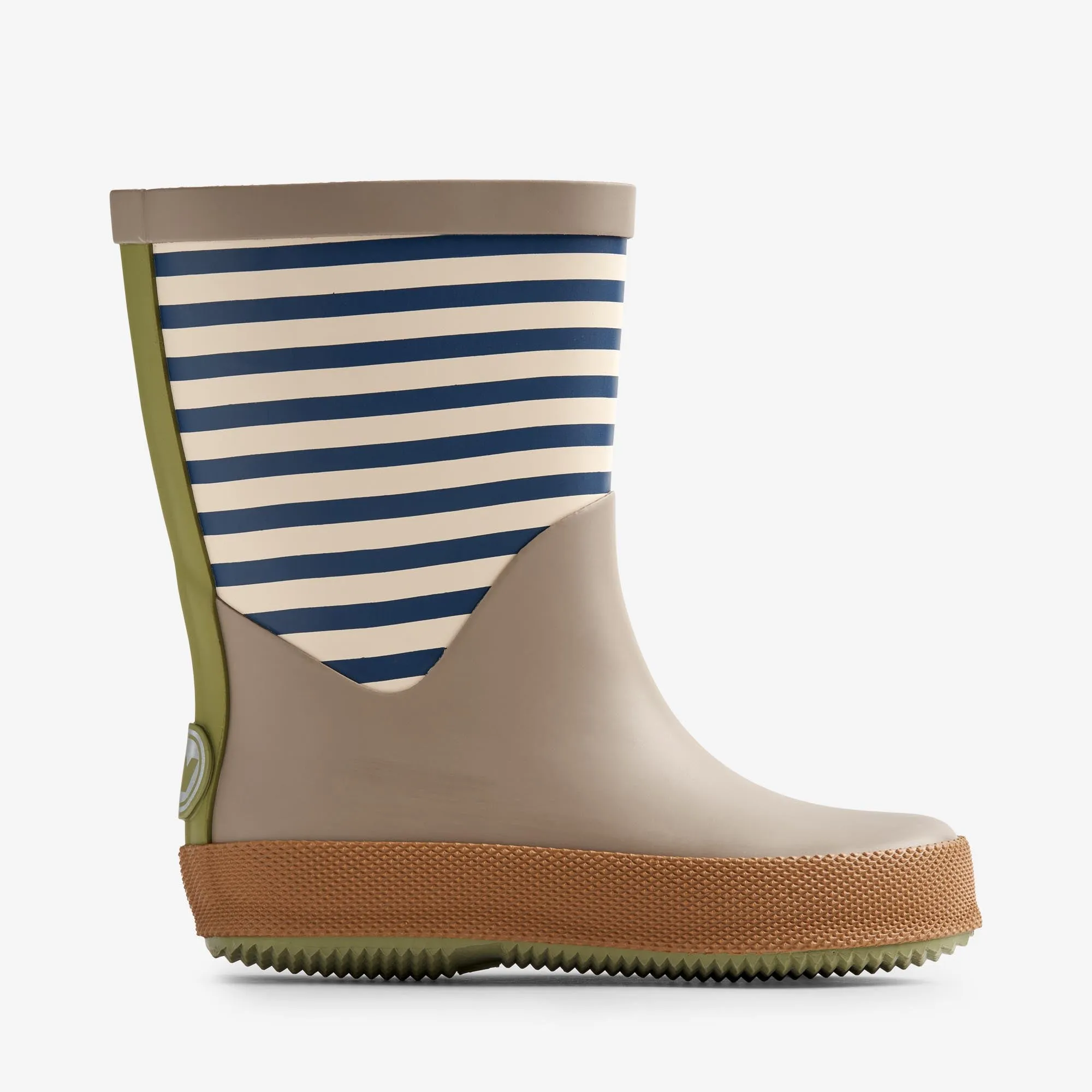 Rubber Boot Juno - blue stripe