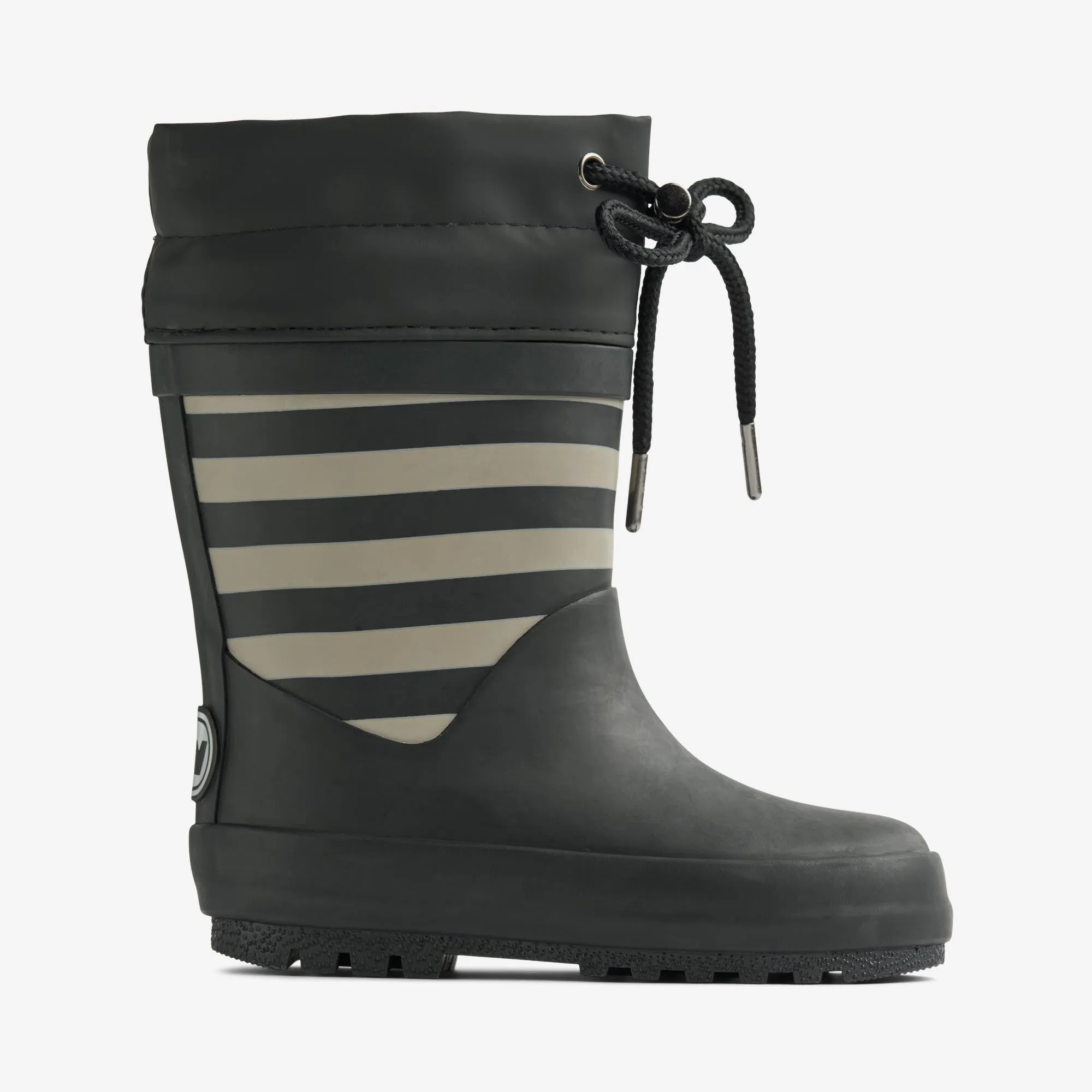 Rubber Boot Thermo Print - black stripe