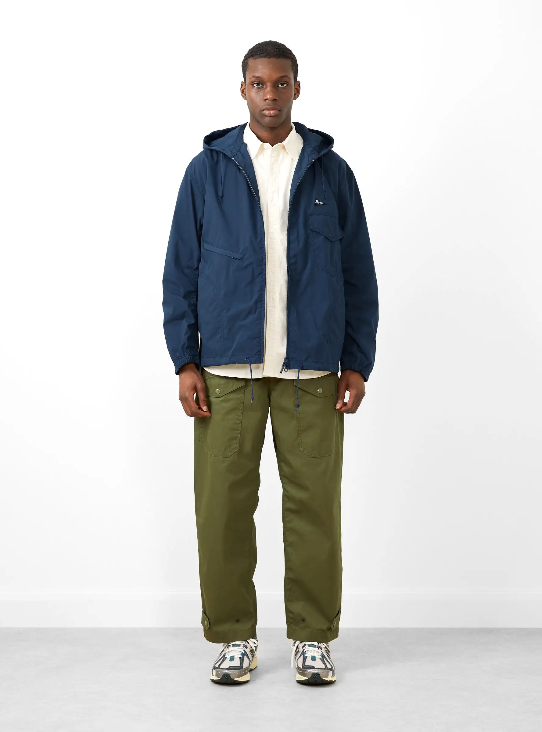 Russel Zip Parka Navy