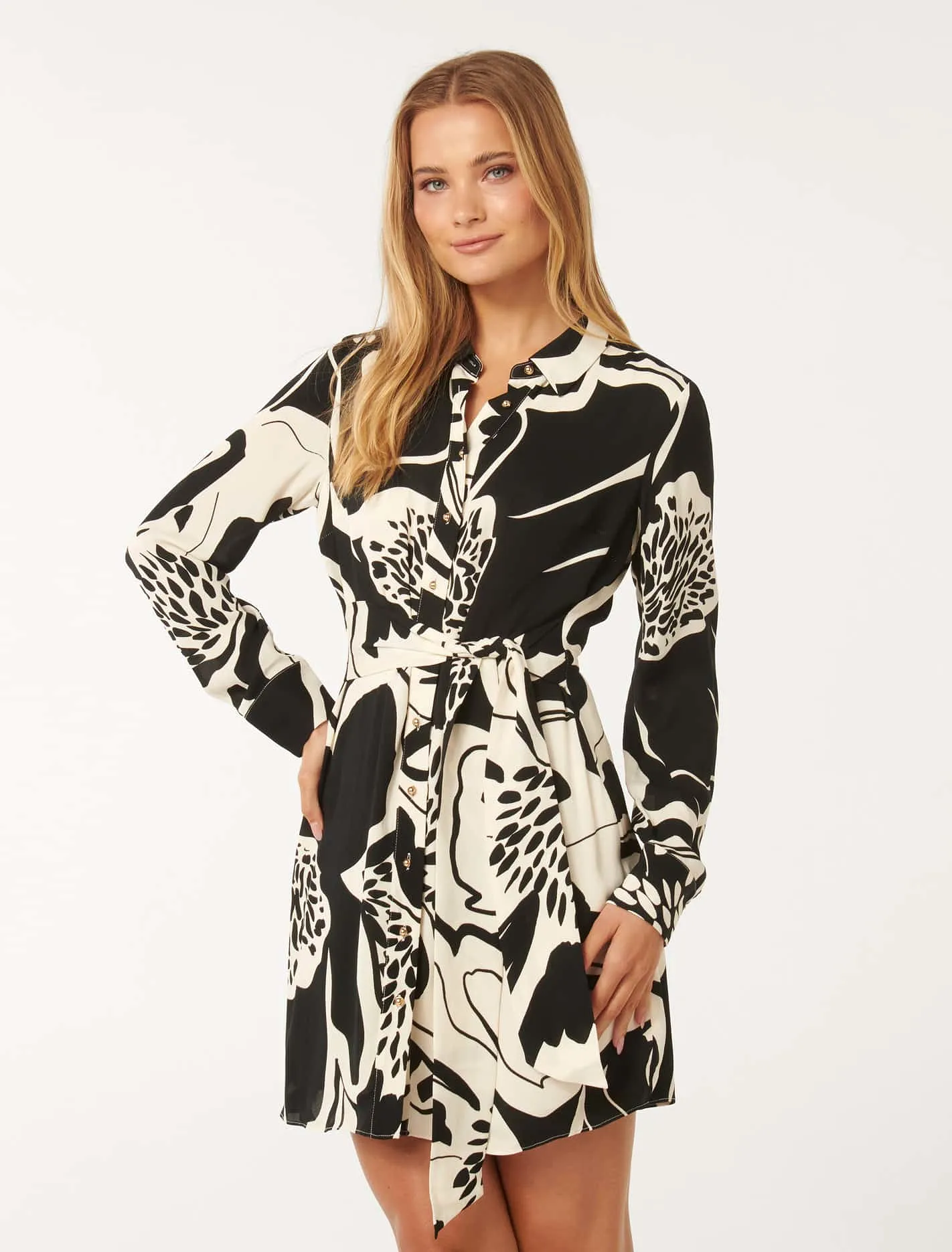 Sherri Mini Shirt Dress