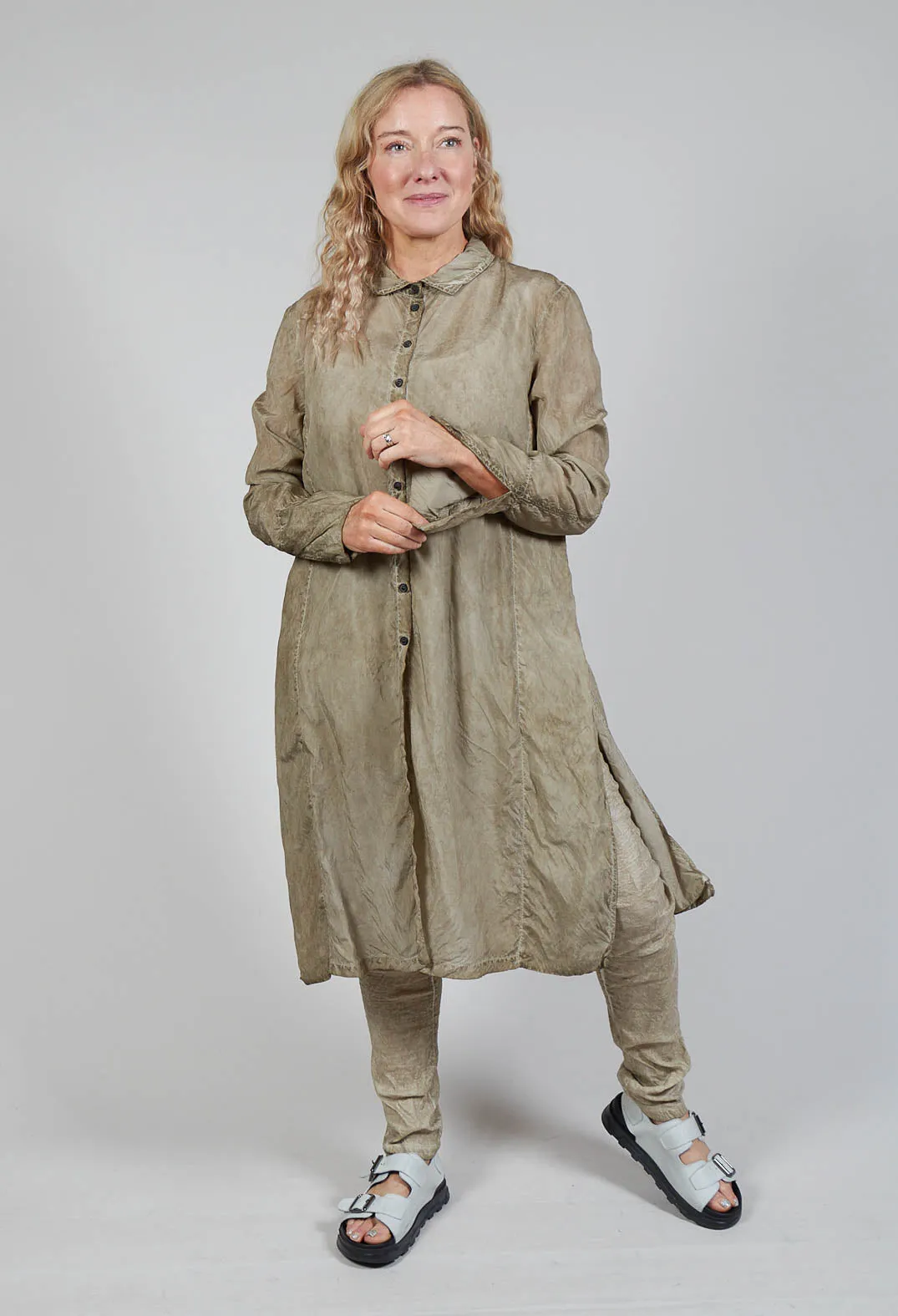 Shirt Dress in Linen