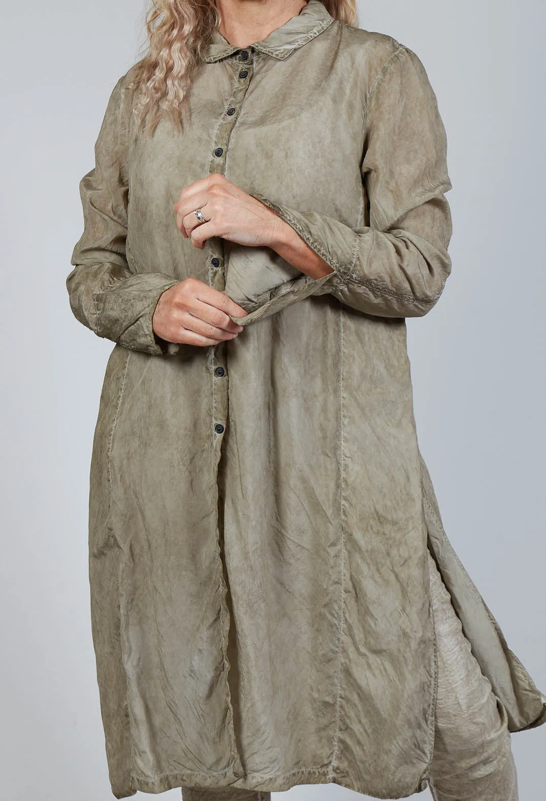 Shirt Dress in Linen