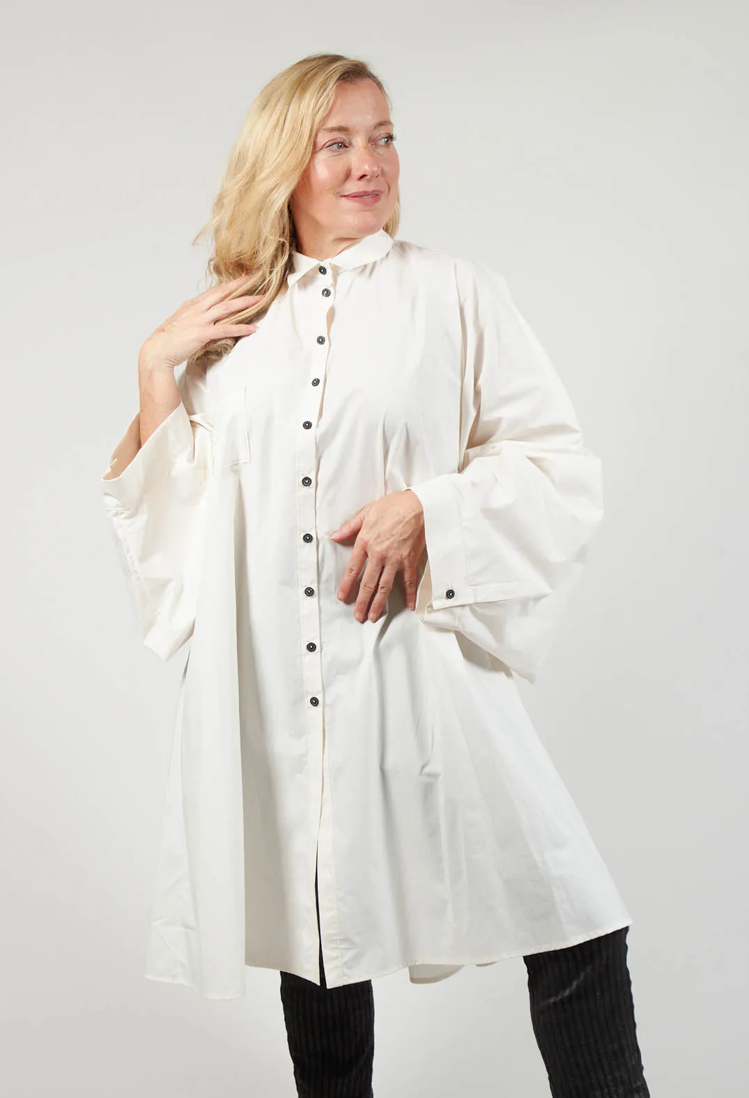 Shirt Dress in Zucchero