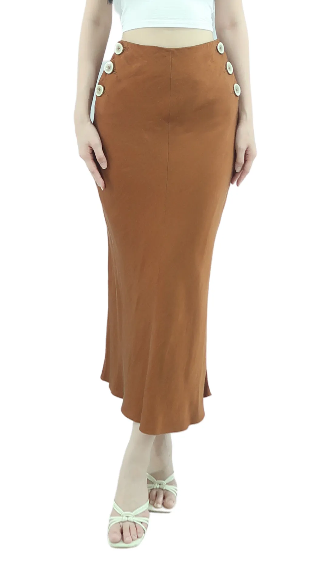 SHONA JOY Midi Skirt