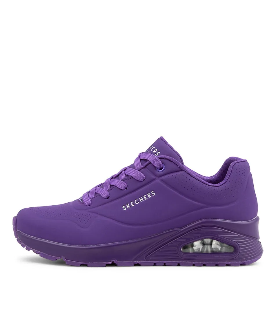 SKECHERS Uno Purple Sneakers