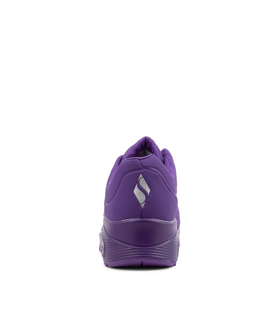 SKECHERS Uno Purple Sneakers