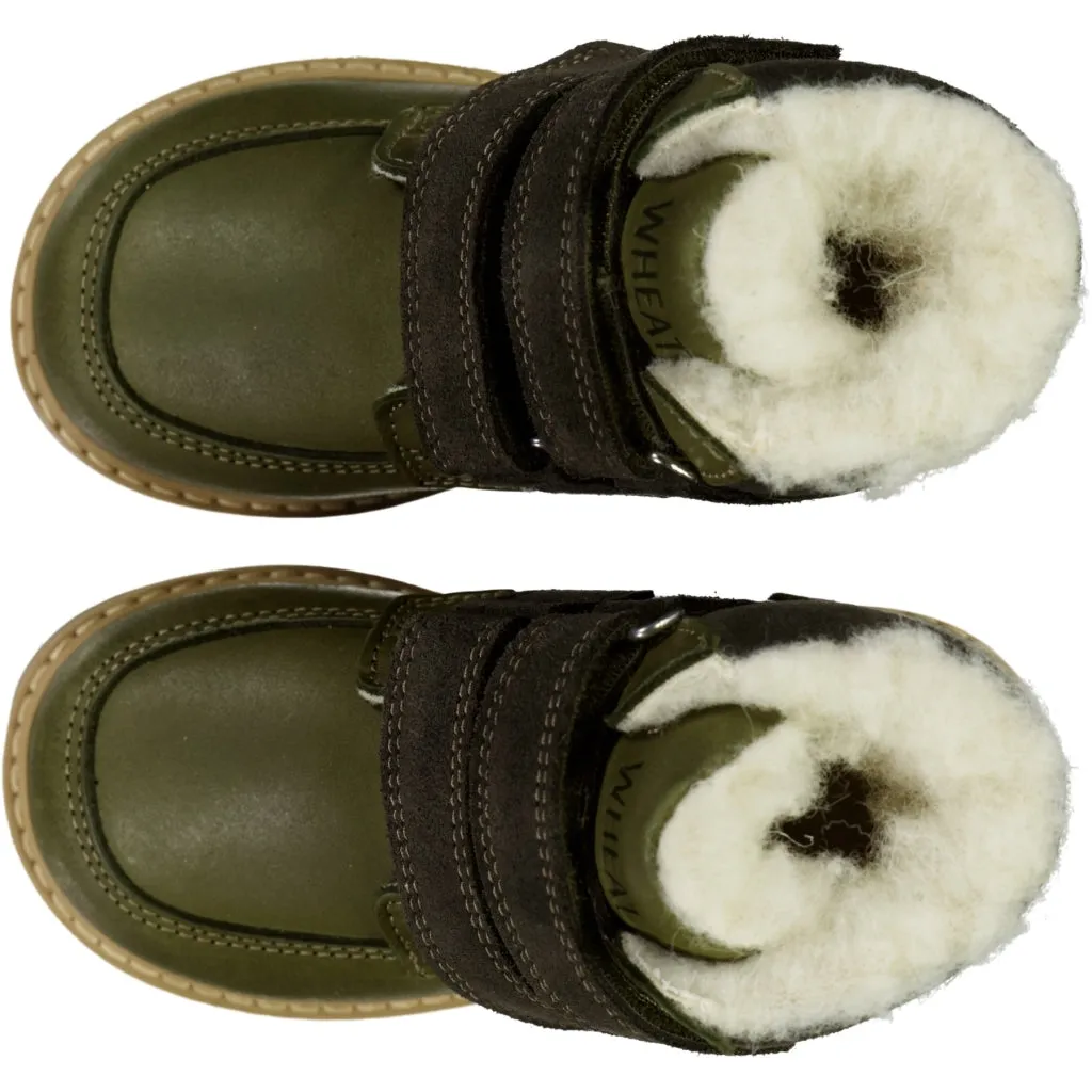 Stewie Tex Velcro Boot - olive