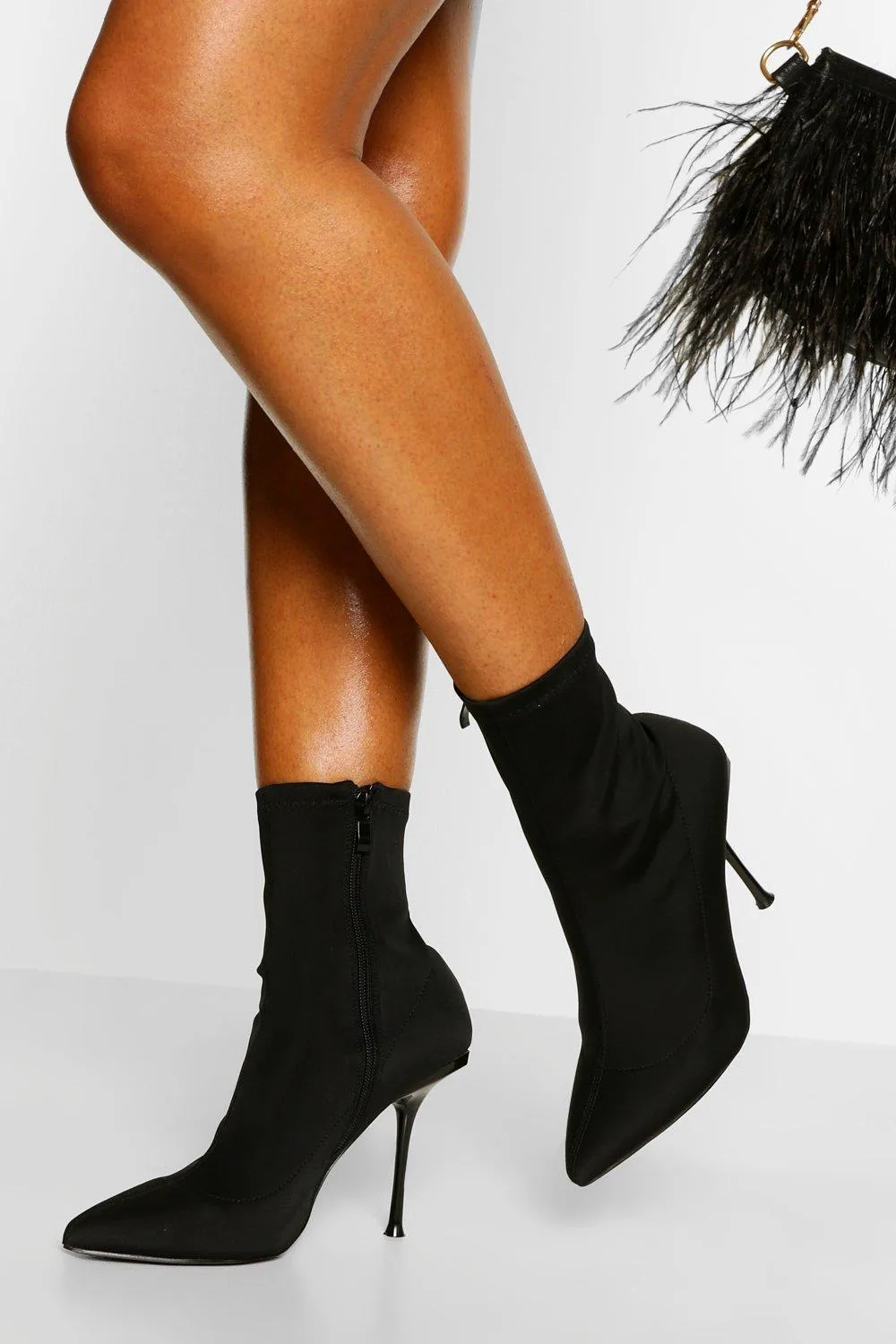 Stiletto Pointed Toe Shoe Boot