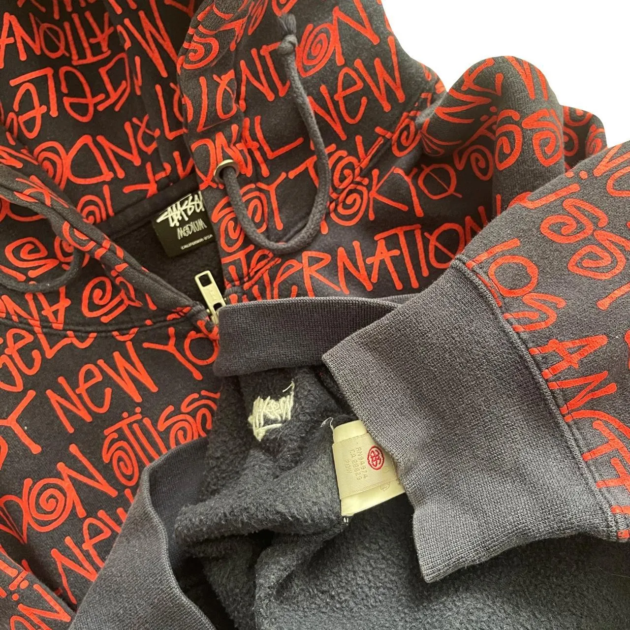 Stussy Graffiti Hoodie