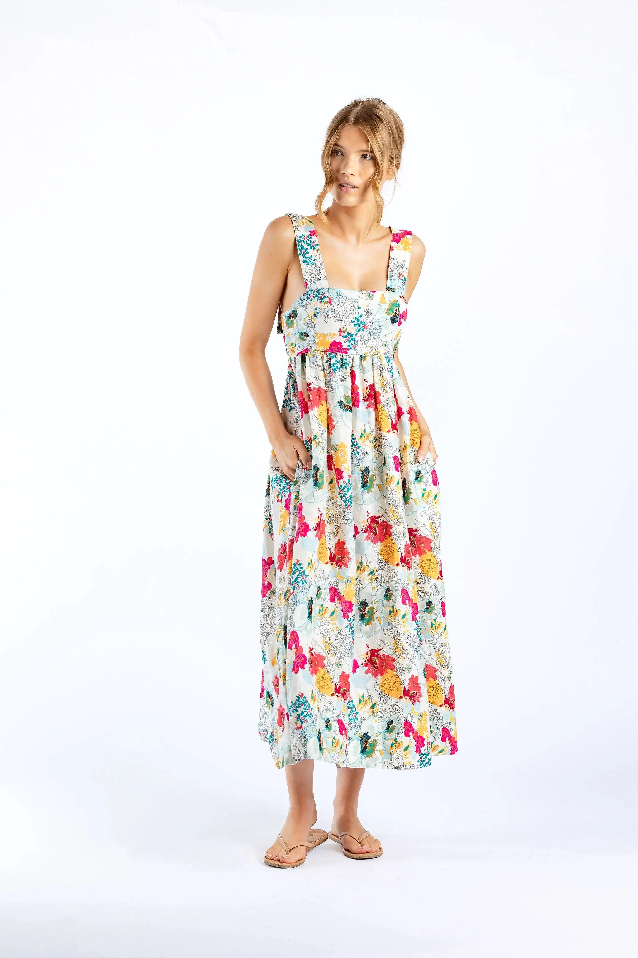 Sundays - Ricci Dress - Wanderlust Flor