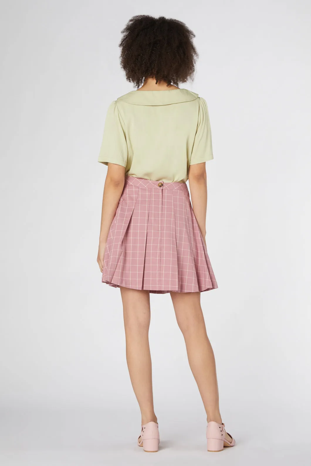 Tabitha Check Mini Skirt