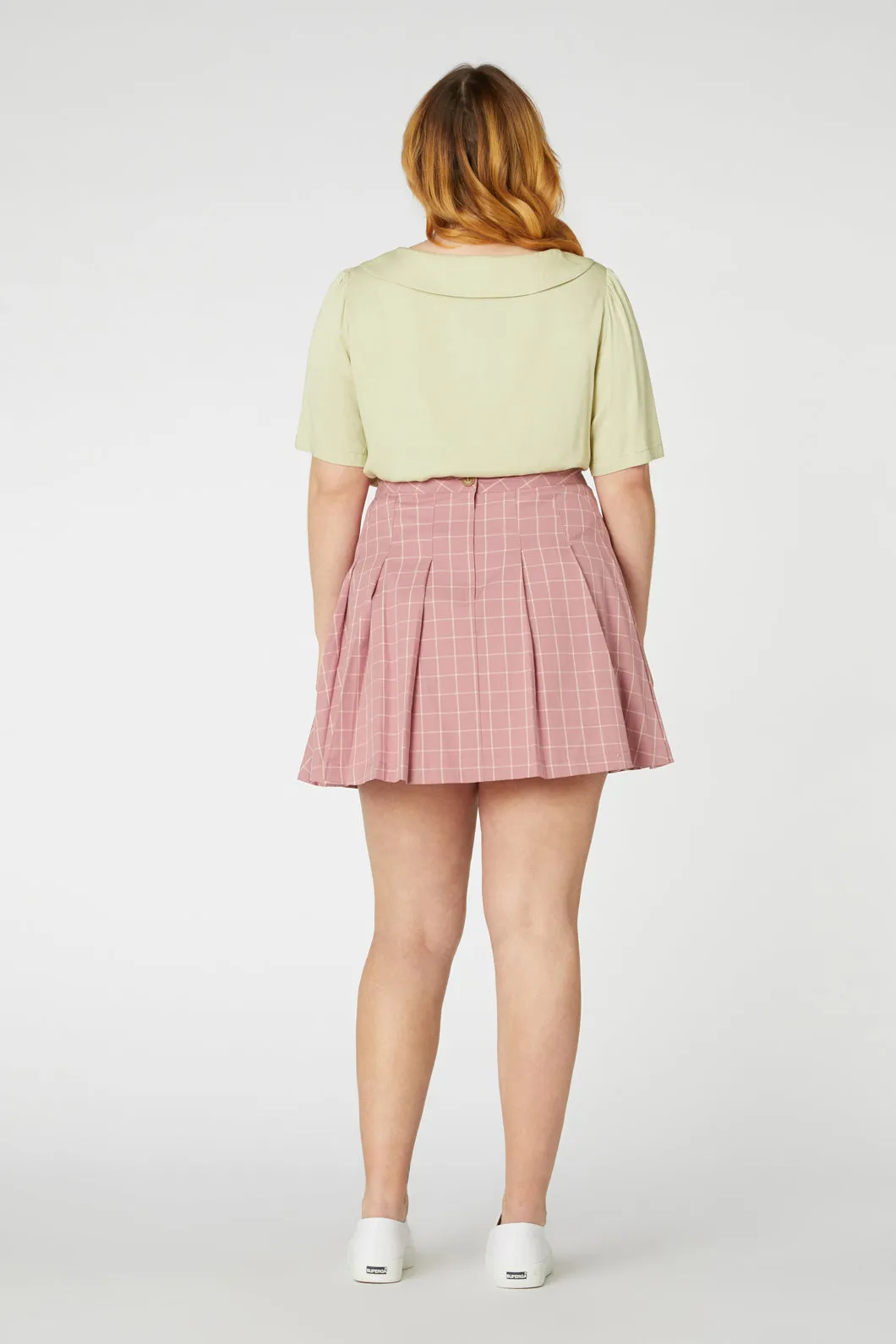 Tabitha Check Mini Skirt