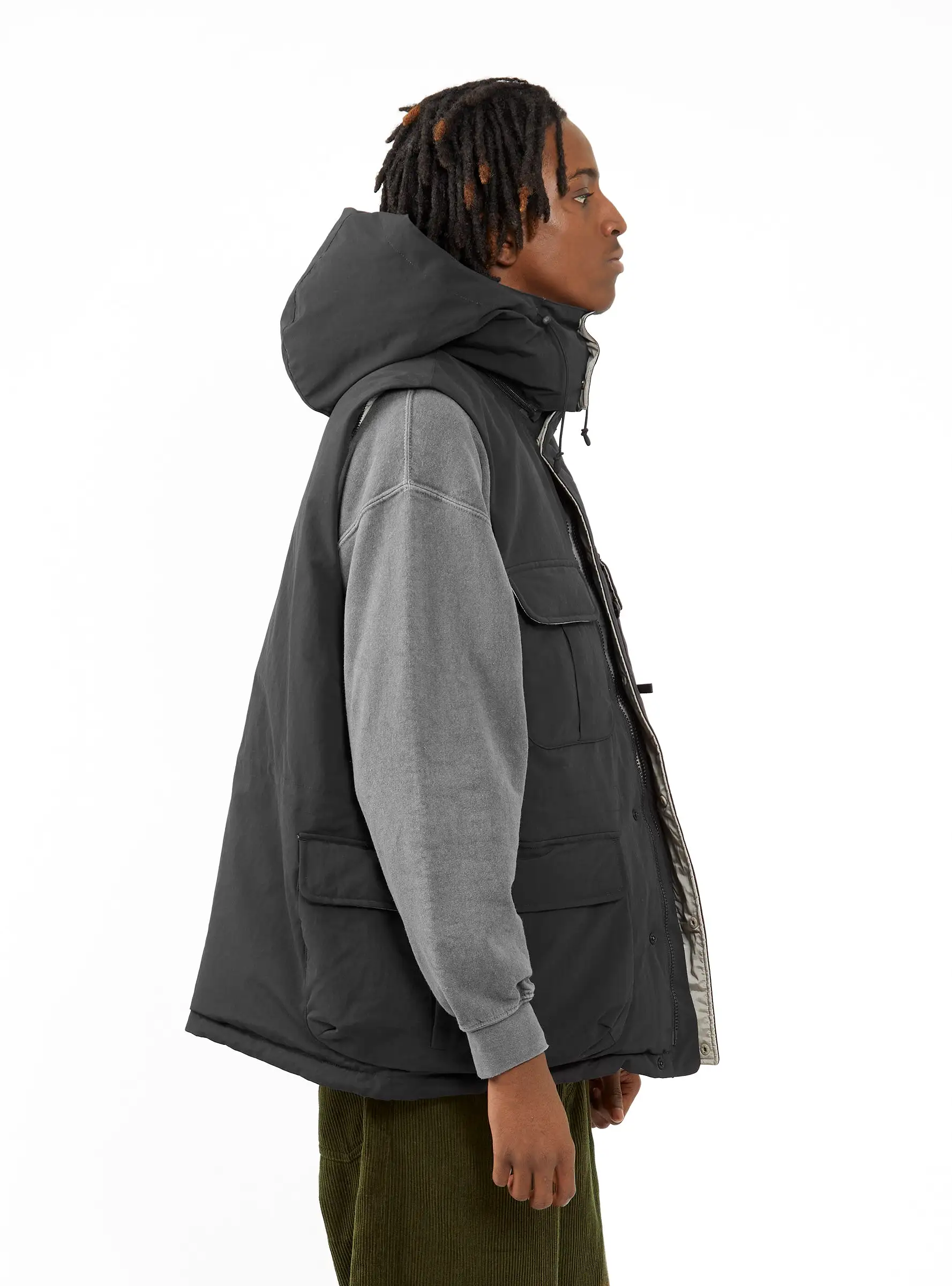 Tech Transform Mountain Down Parka Black