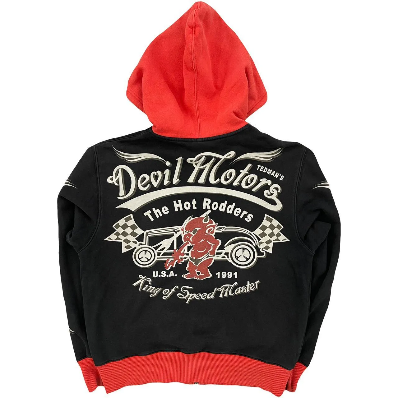 Tedman's Lucky Red Devil Hoodie