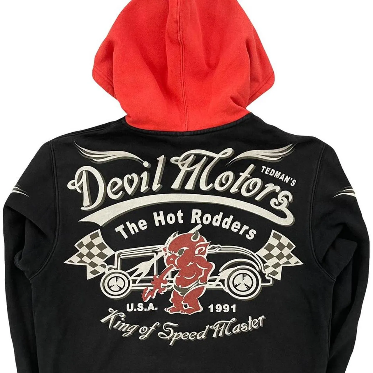 Tedman's Lucky Red Devil Hoodie