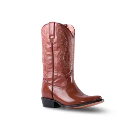 Texas Country Western Boot Imt Camaleon Miel Puntal Toe  T51