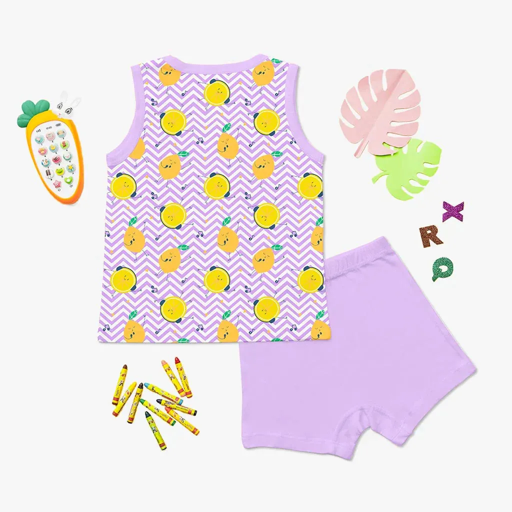 Top & Shorts Set - Lemon Life - 6 - 12 months