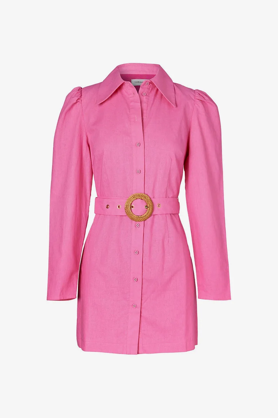 Torannce Edie Shirt Dress - Azalea Pink