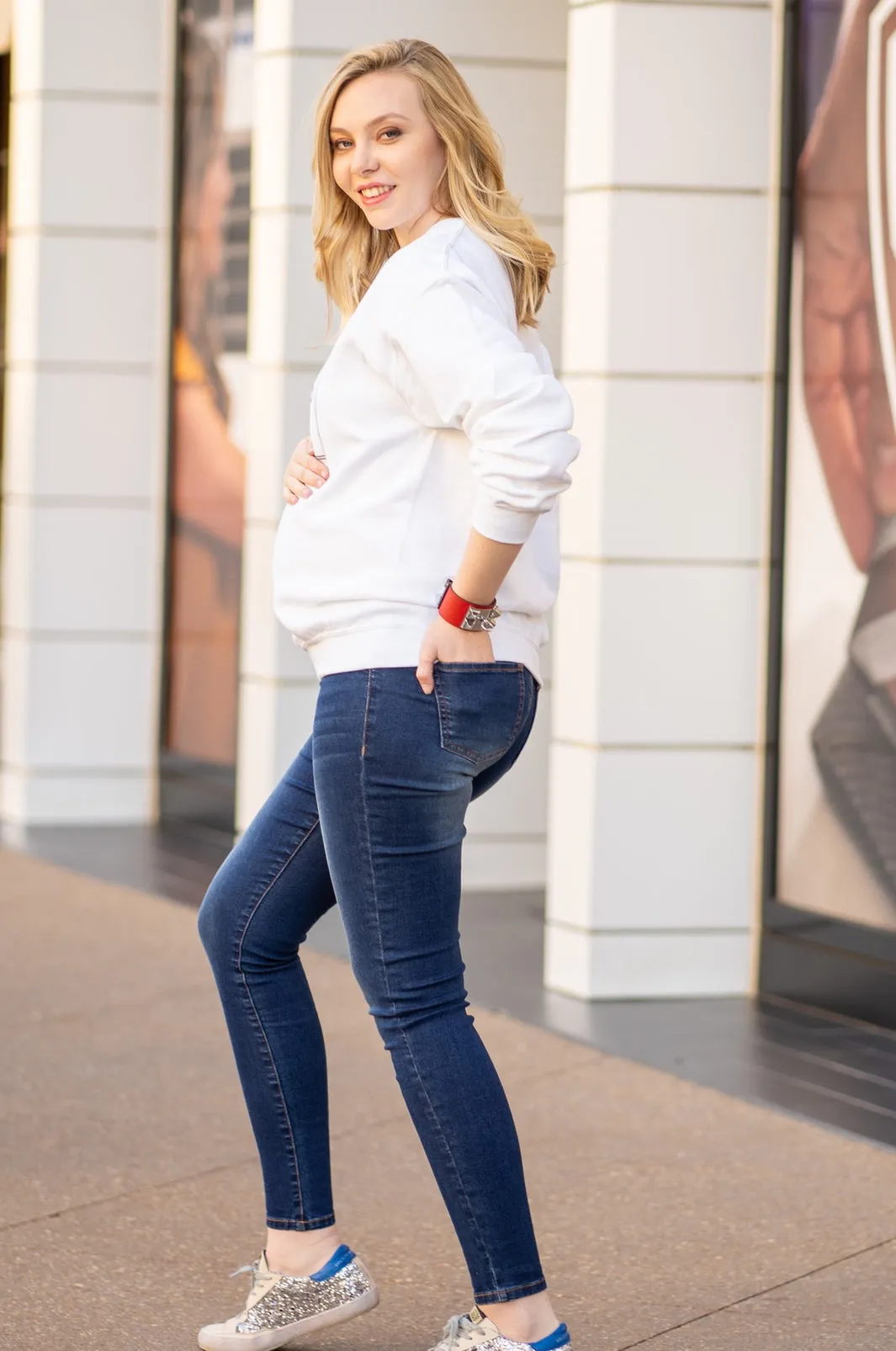 Tribeca Skinny Maternity Jeans