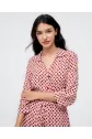 U721- Printed Shirt Dress-  Surkana