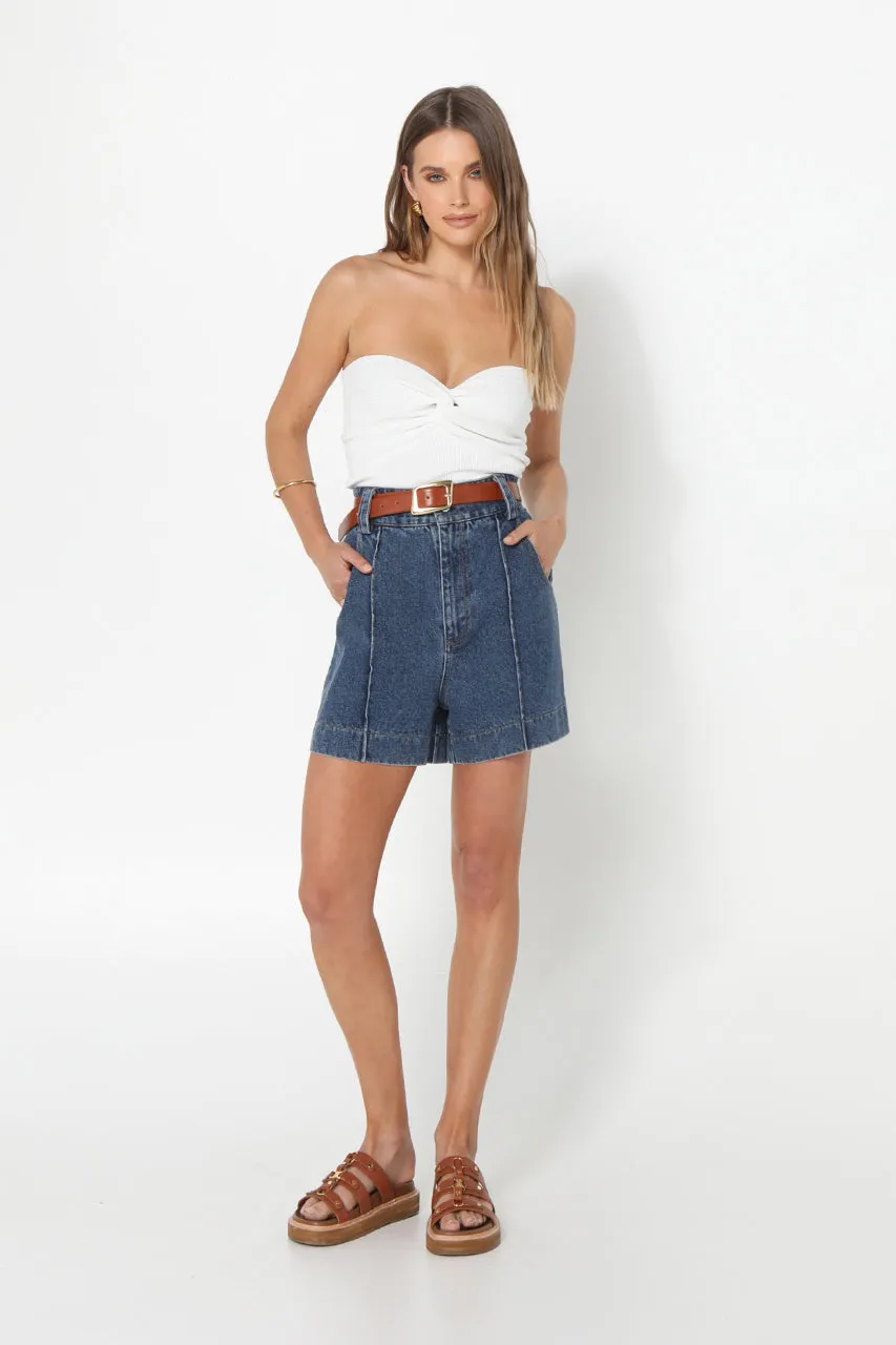 Valerie Shorts | Dark Denim