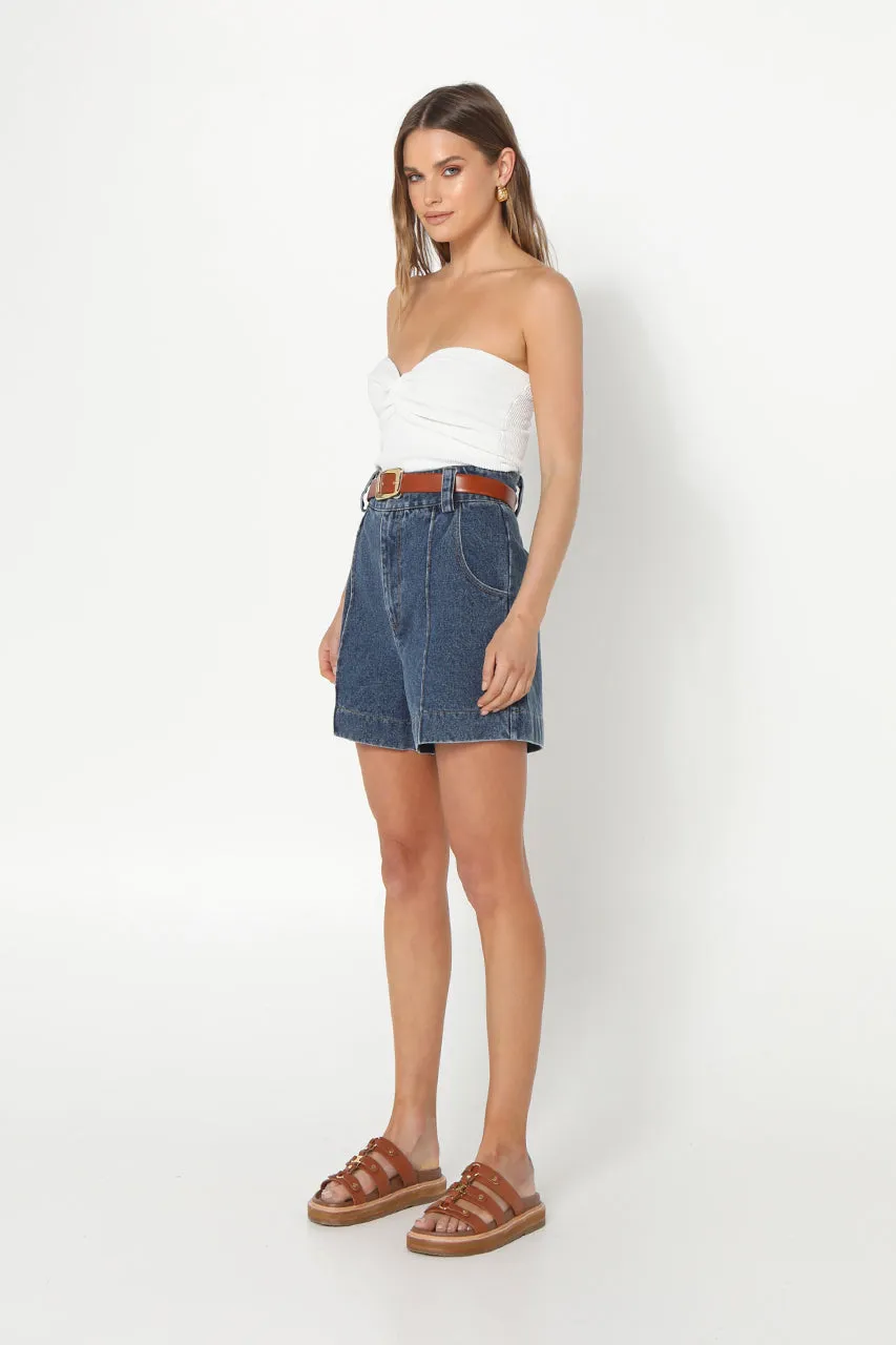 Valerie Shorts | Dark Denim