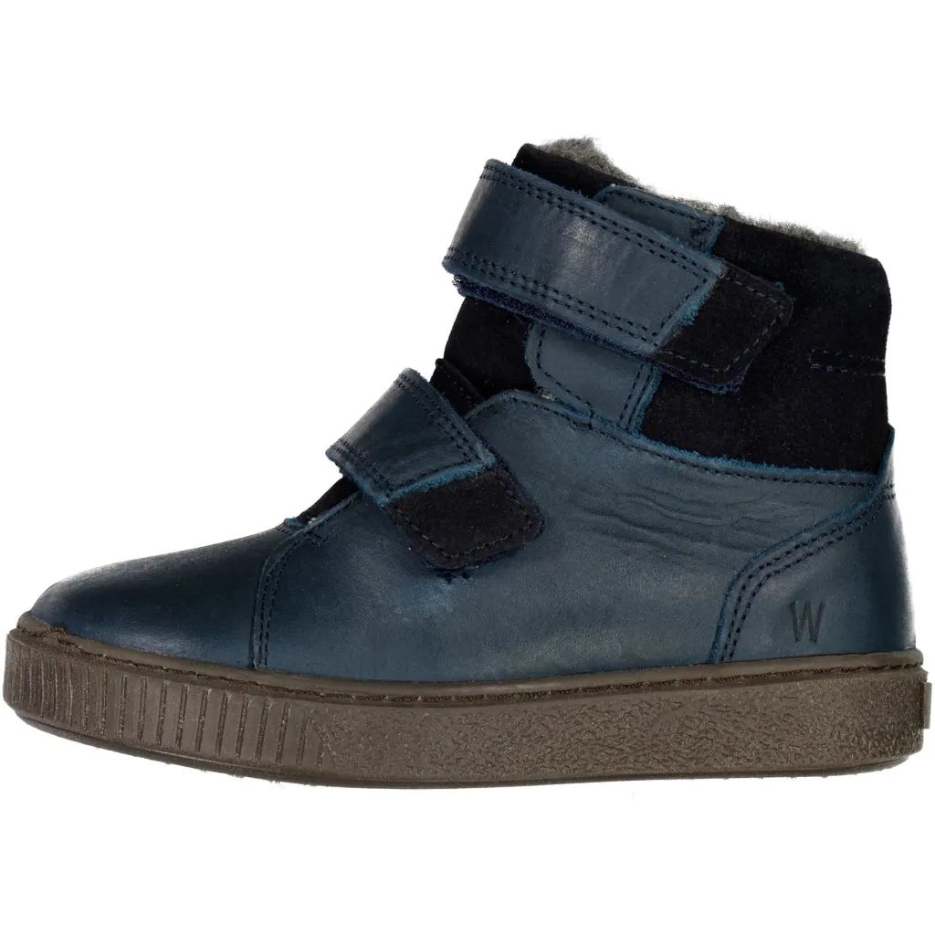 Van Velcro Tex Boot - navy