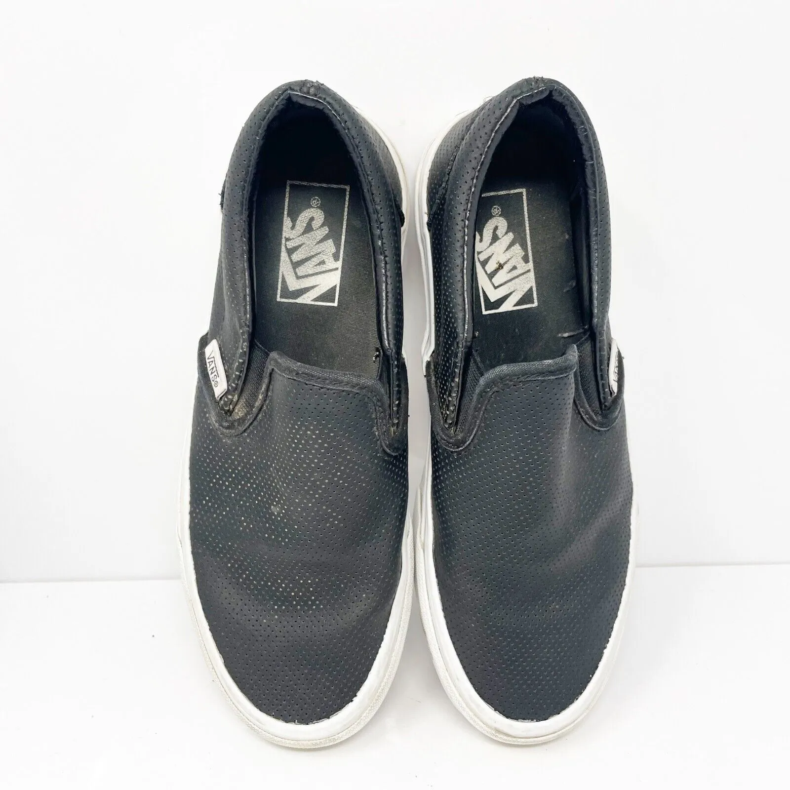 Vans Unisex Classic 721356 Black Casual Shoes Sneakers Size M 5 W 6.5