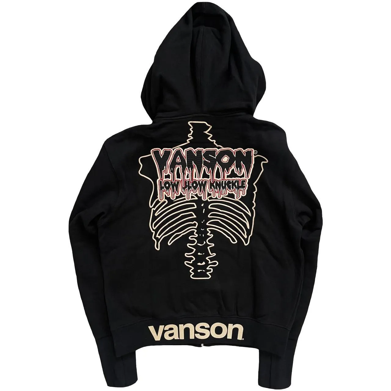 Vanson Skeleton Hoodie