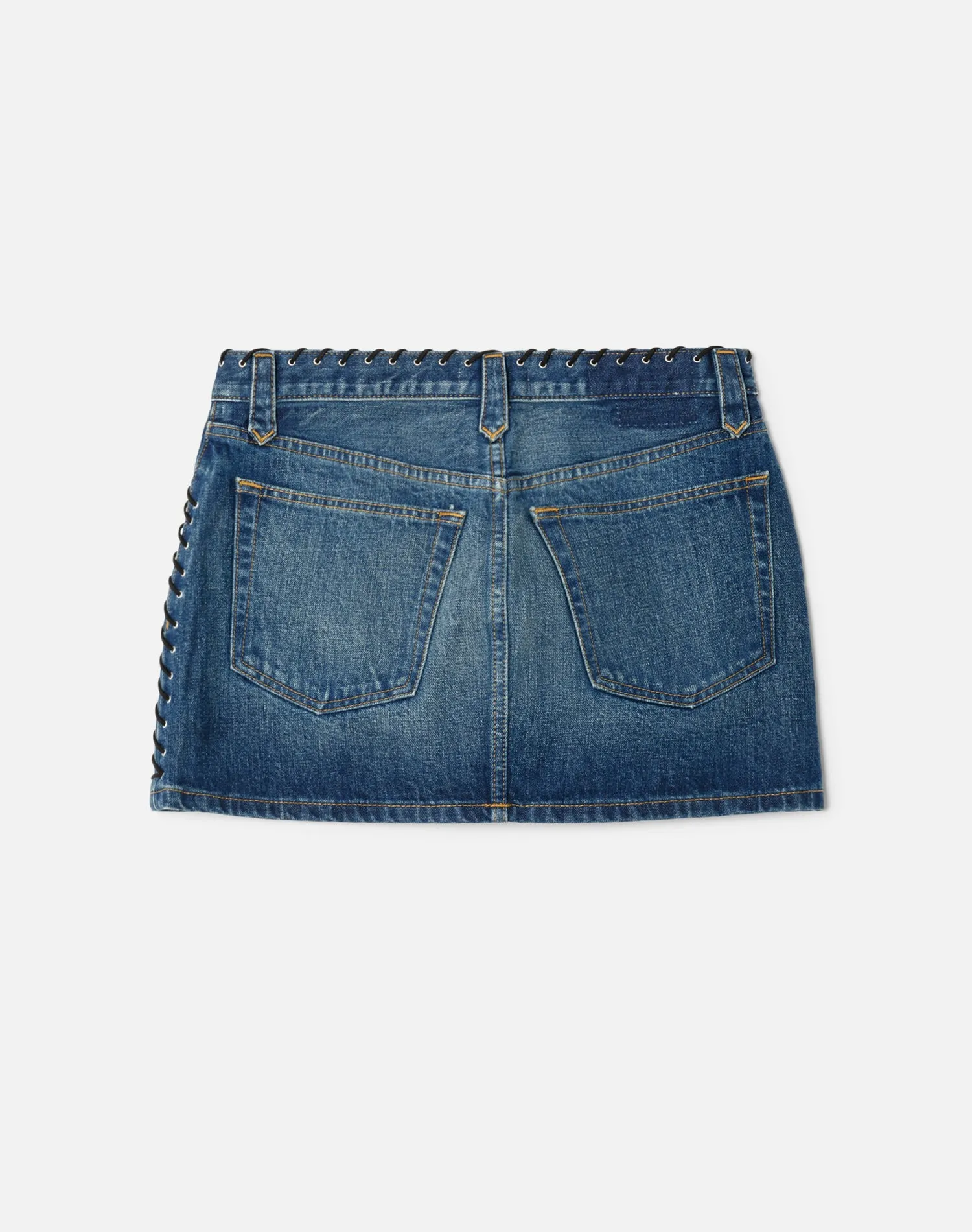 Whipstitch Mini Skirt - Barnyard