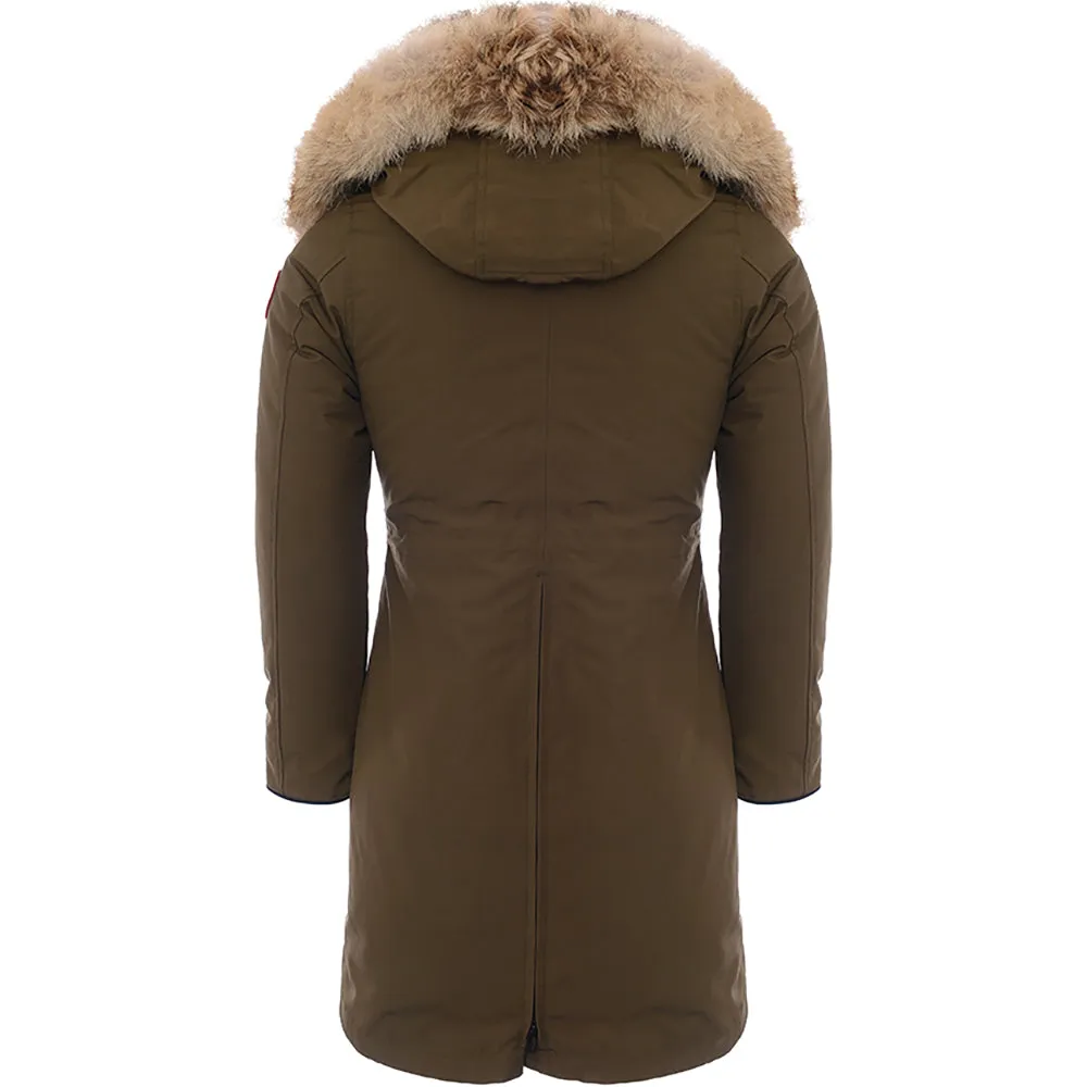 Womens Canada Goose Rossclair Parka in Green