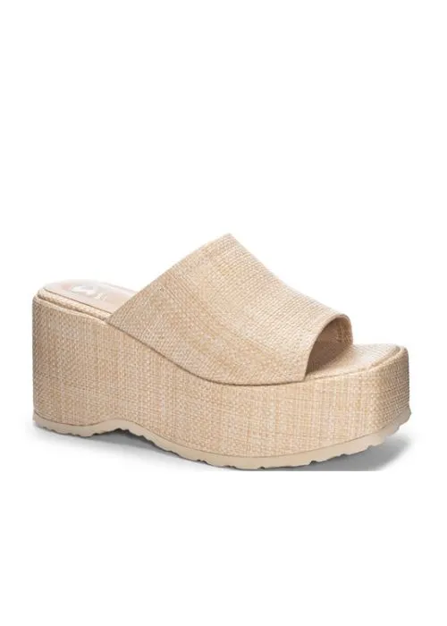 X CHINESE LAUNDRY Trighton Platform Sandal by Dirty